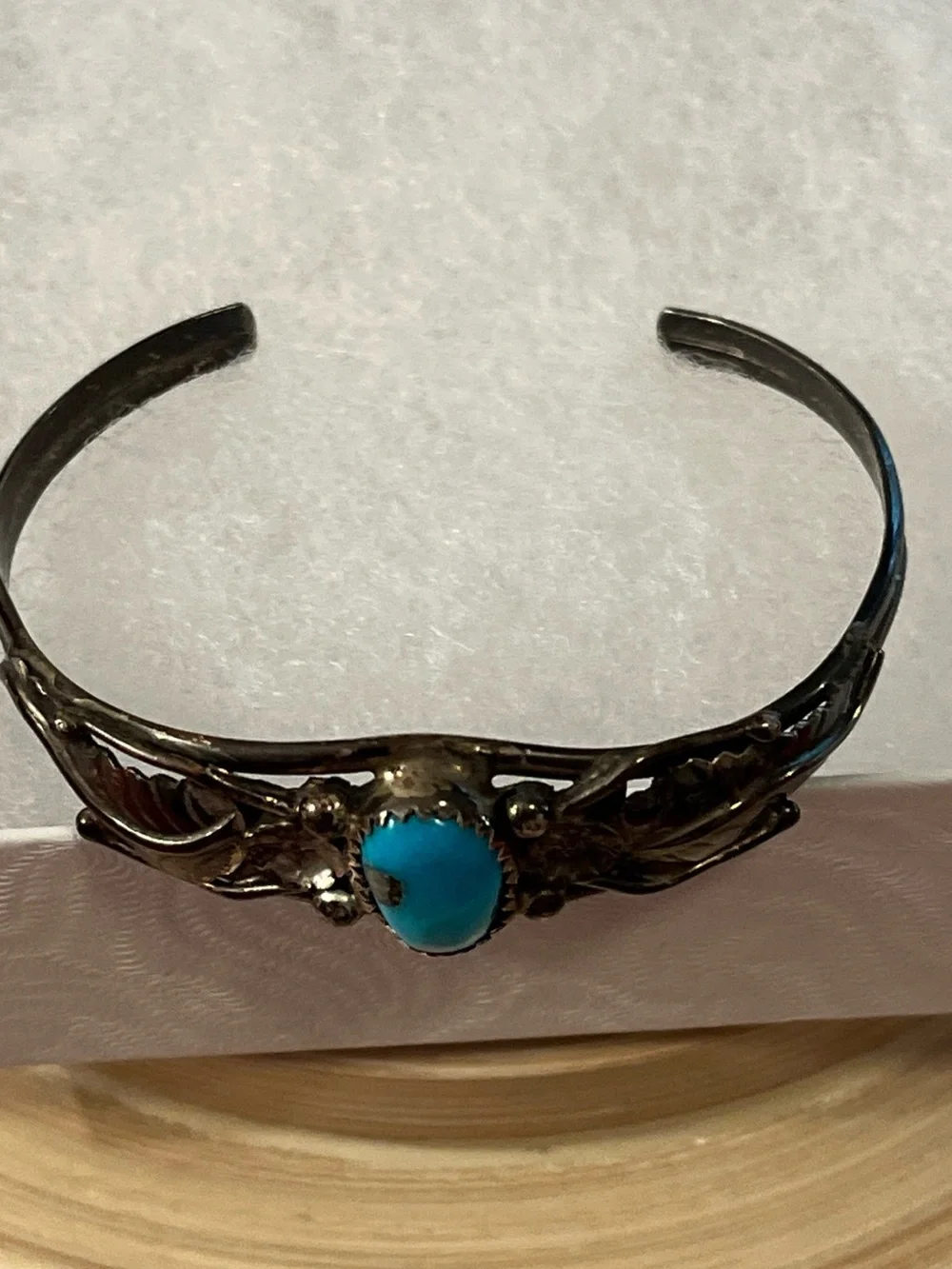 “Old Pawn” ~ Native American Turquoise Bracelet